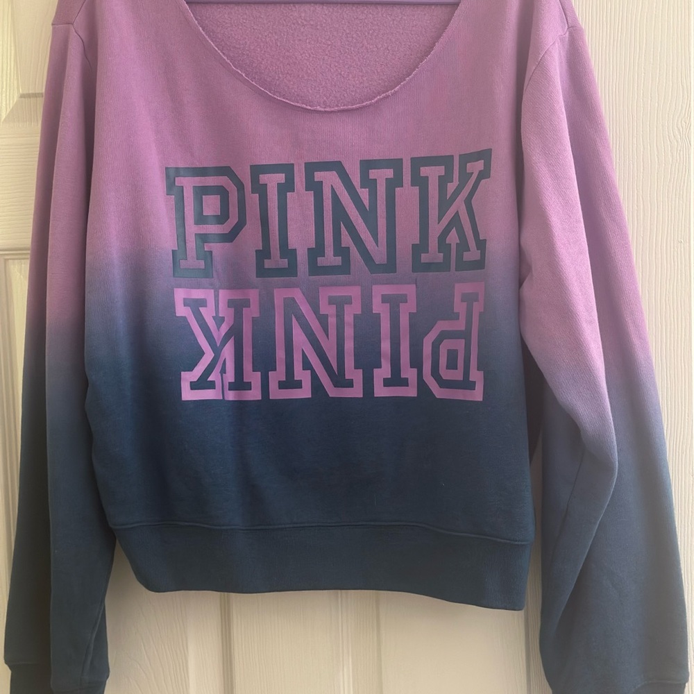 Victoria’s secret PINK slightly of the shoulder sweatshirt